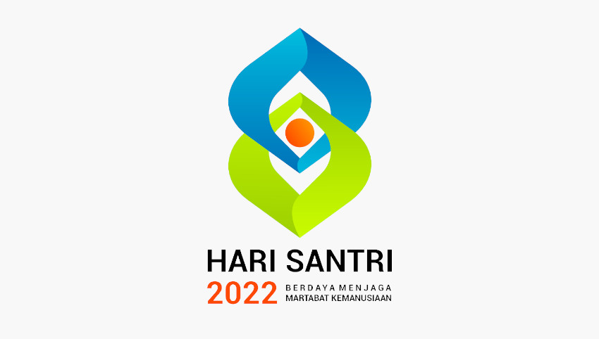 Logo Hari Santri Tema Filosofi Dan Link Download Kemazan Blog